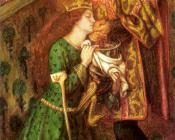 但丁加百利罗塞蒂 - Saint George and the Princess Sabra